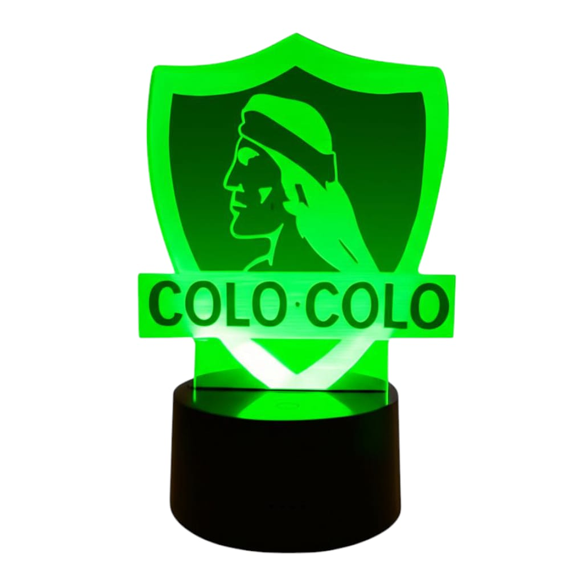 Lampara 3D Colo Colo de 7 colores 3