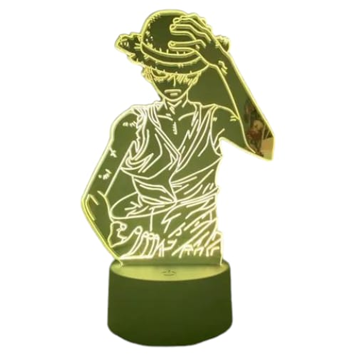 Lampara 3D Luffy One Piece  7 colores 4