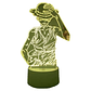 Lampara 3D Luffy One Piece  7 colores - Miniatura 4