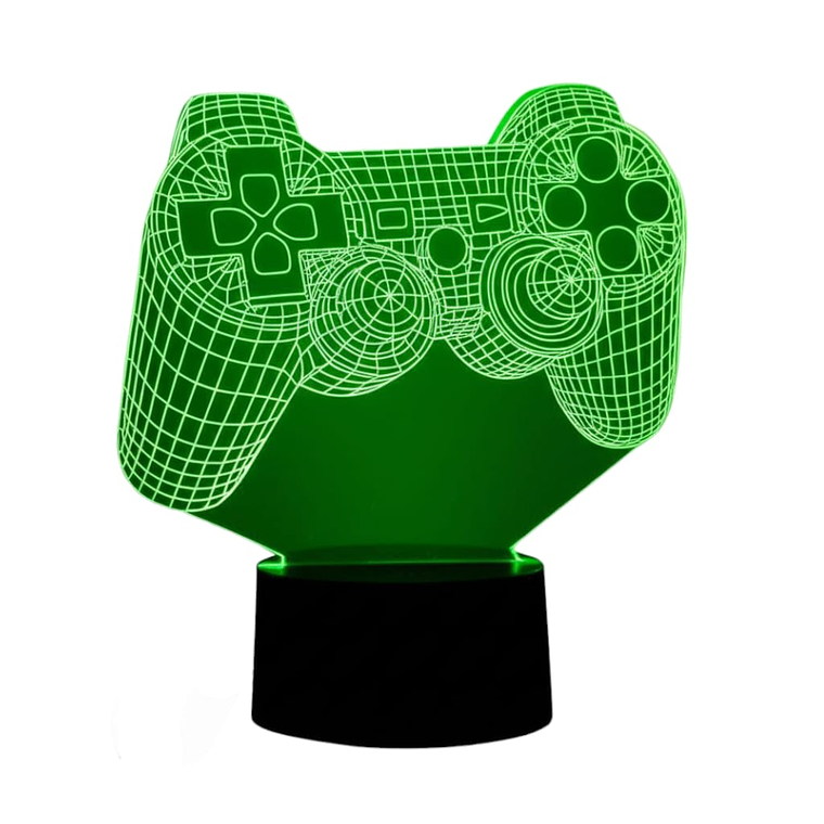 Lampara 3D Joystick de 7 colores 1