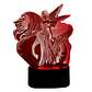 Lampara 3D Unicornio Hada de 7 colores - Miniatura 1