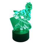 Lampara 3D Tanjiro 7 colores