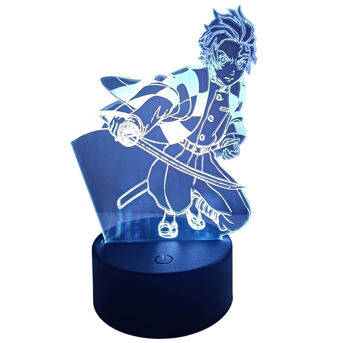 Lampara 3D Tanjiro 7 colores 2