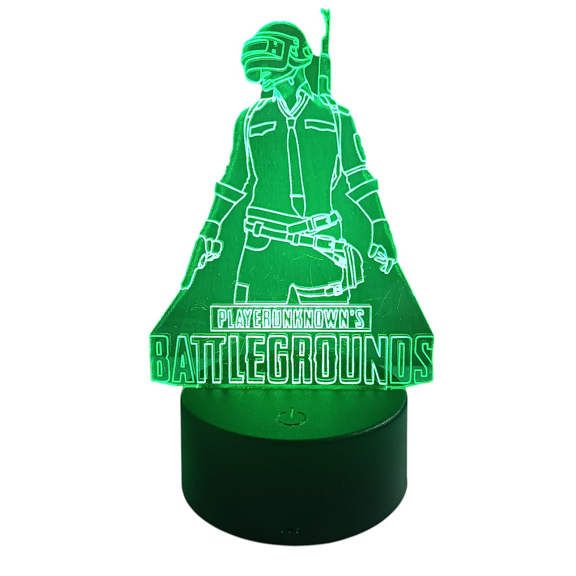 Lampara 3D PUBG Battlegrounds De  7 colores 1