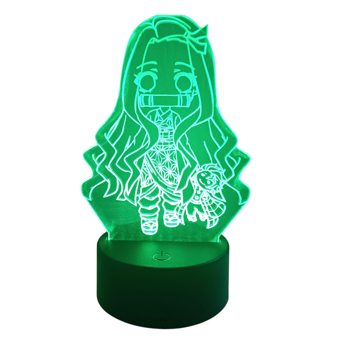 Lampara 3D Nezuko Chibi De 7 colores 5