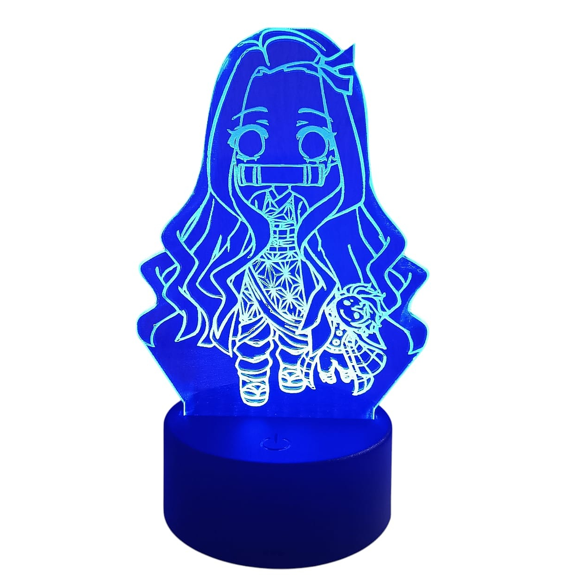 Lampara 3D Nezuko Chibi De 7 colores 1