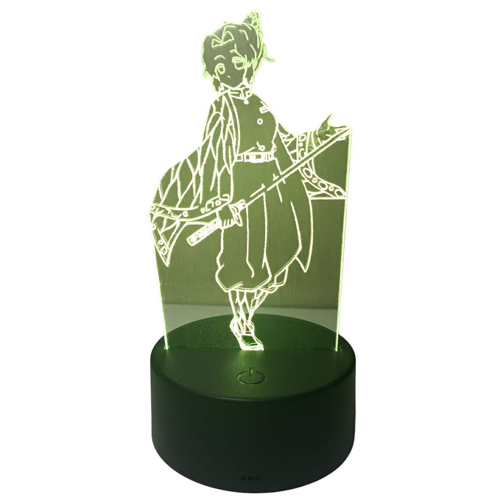 Lampara 3D Demon Slayer Kocho  7 colores