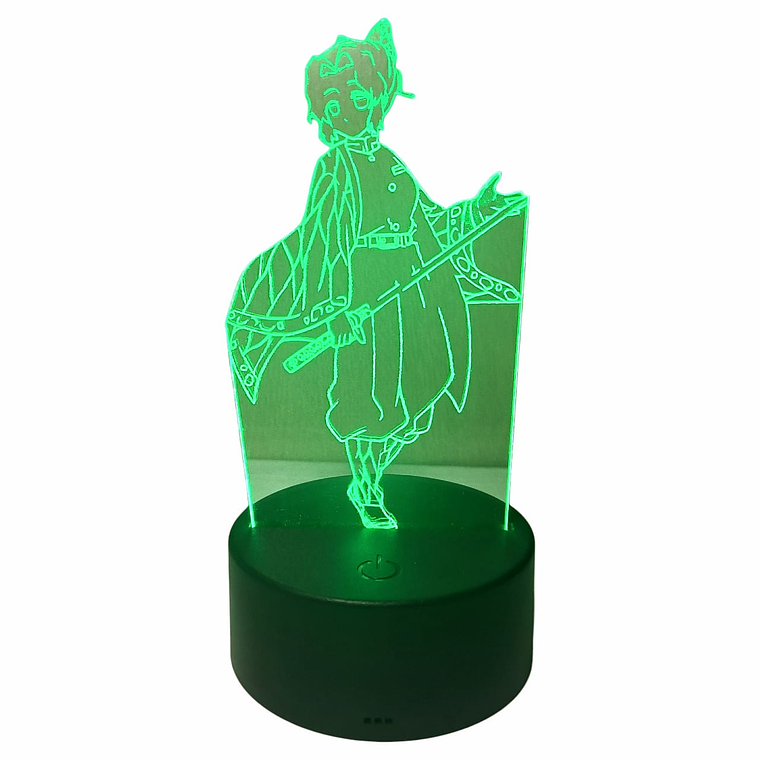 Lampara 3D Demon Slayer Kocho  7 colores 1