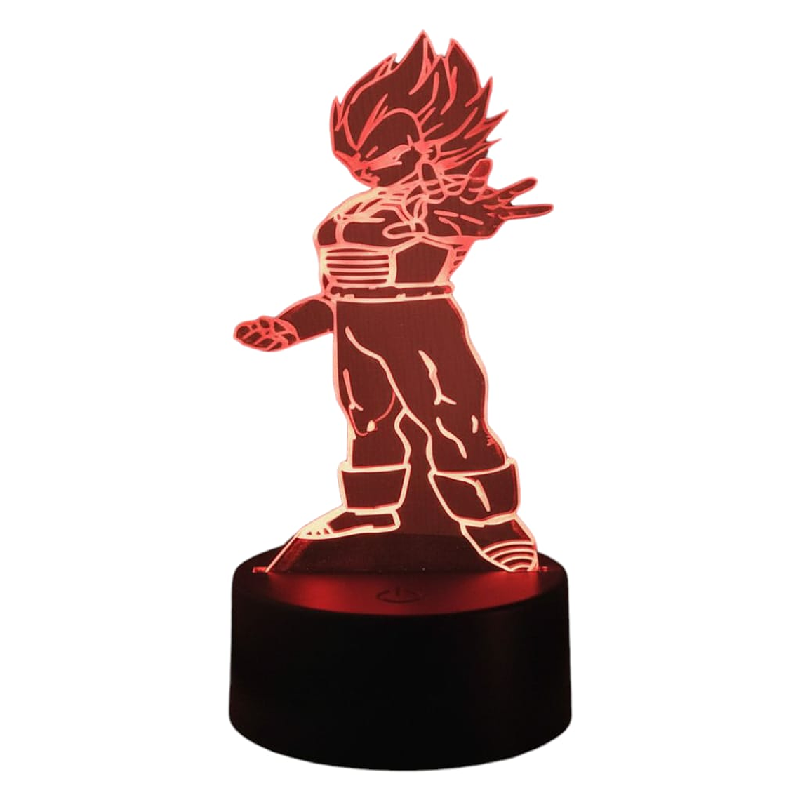 Lampara 3D Vegeta 7 colores 1