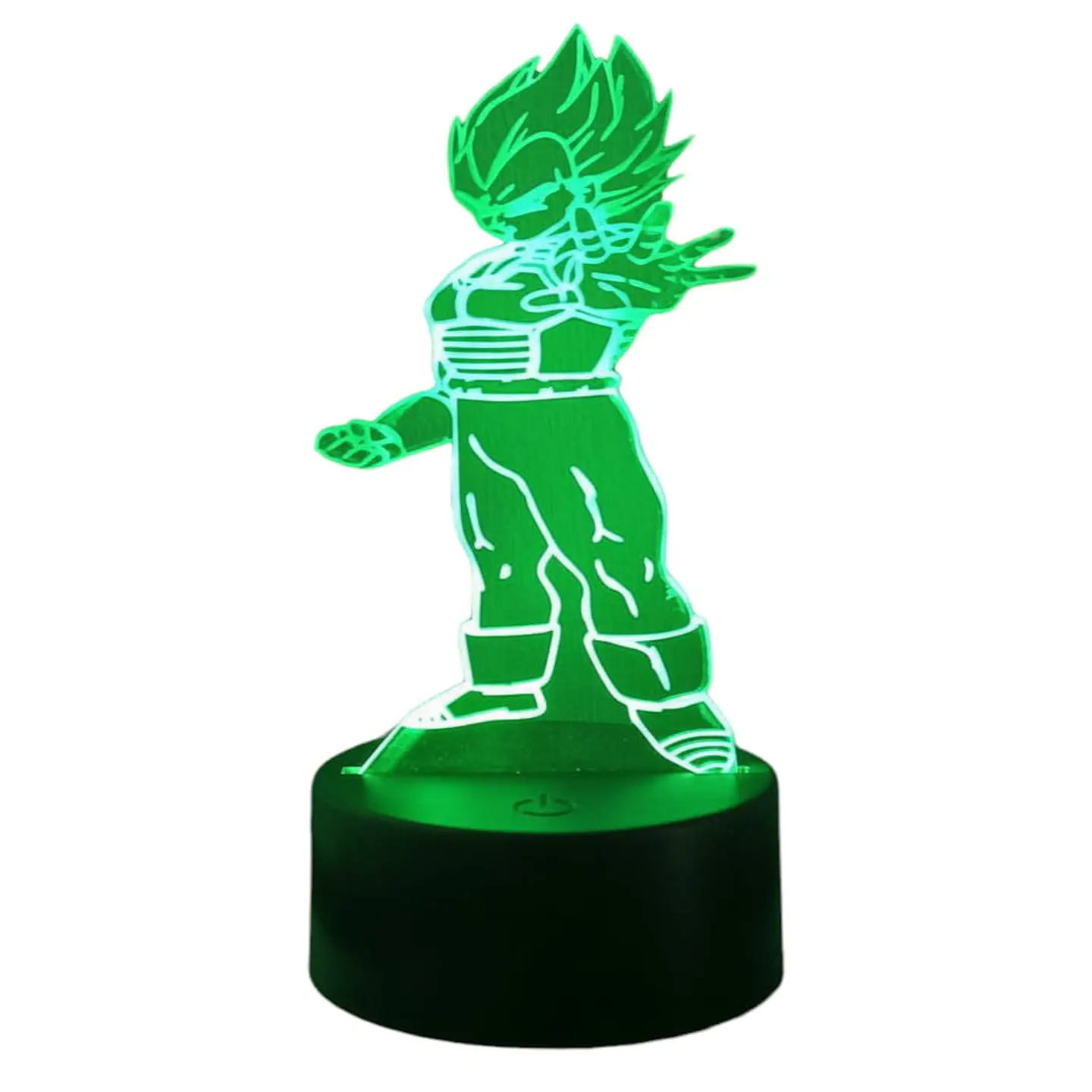 Lampara 3D Vegeta 7 colores 2