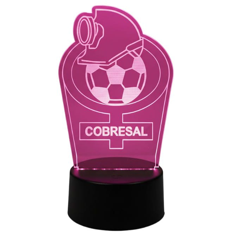 Lampara 3D Cobresal de 7 colores 2