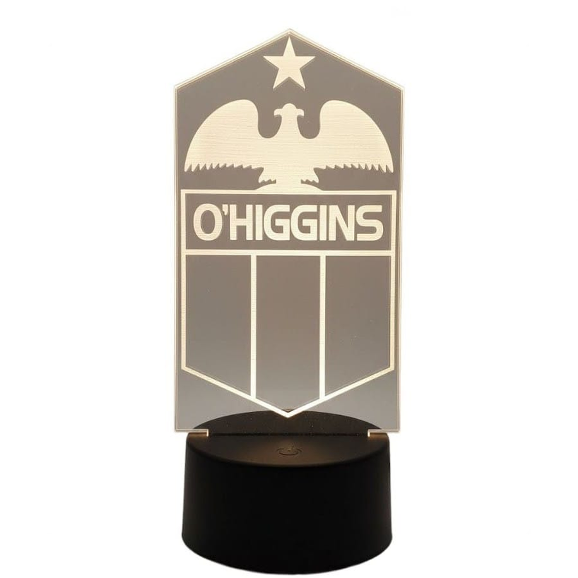 Lampara 3D O'Higgins de 7 colores 4