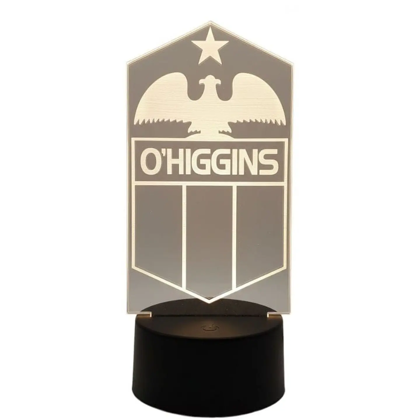 Lampara 3D O'Higgins de 7 colores 4