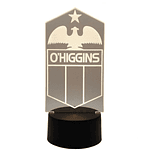 Lampara 3D O'Higgins de 7 colores