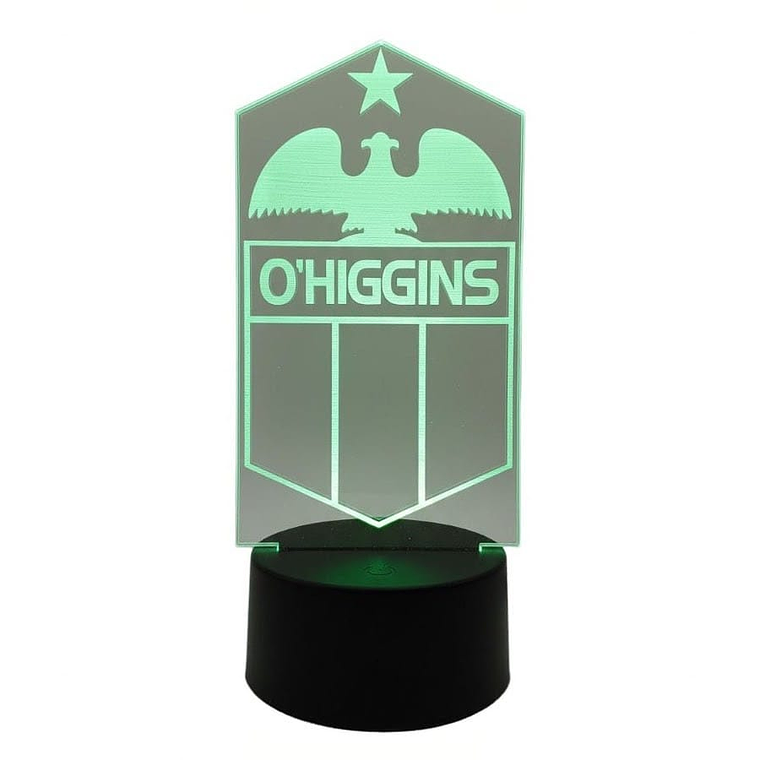 Lampara 3D O'Higgins de 7 colores 1