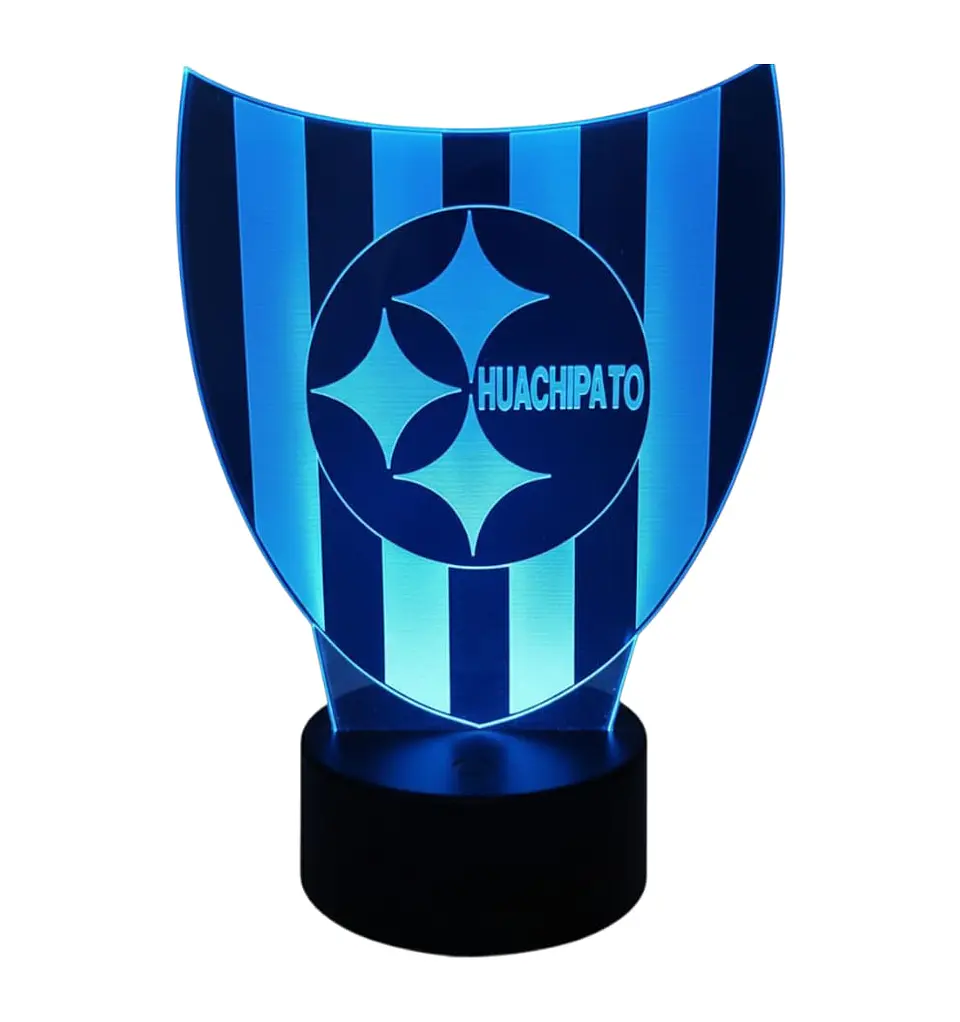 Lampara 3D Huachipato de 7 colores 1