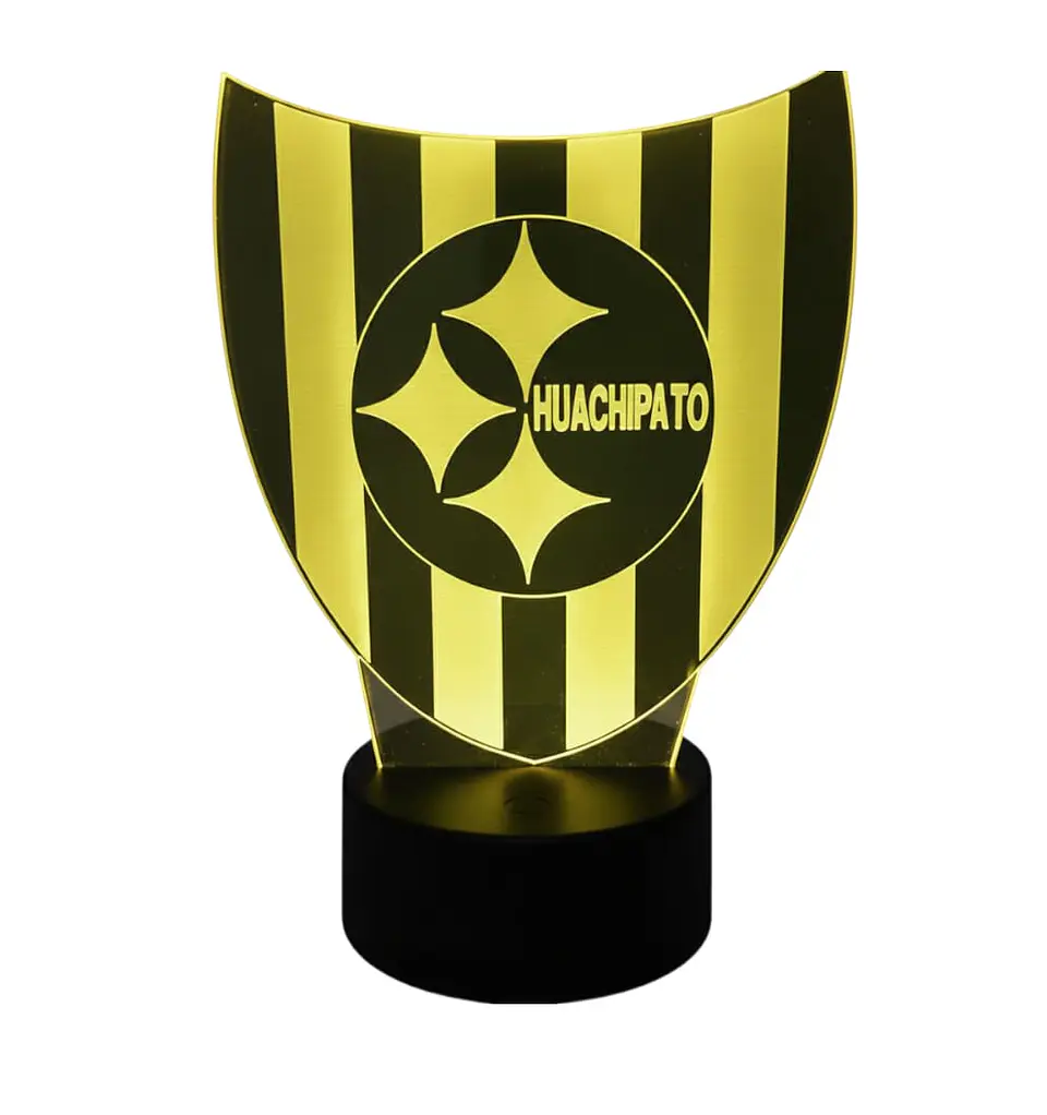 Lampara 3D Huachipato de 7 colores 2
