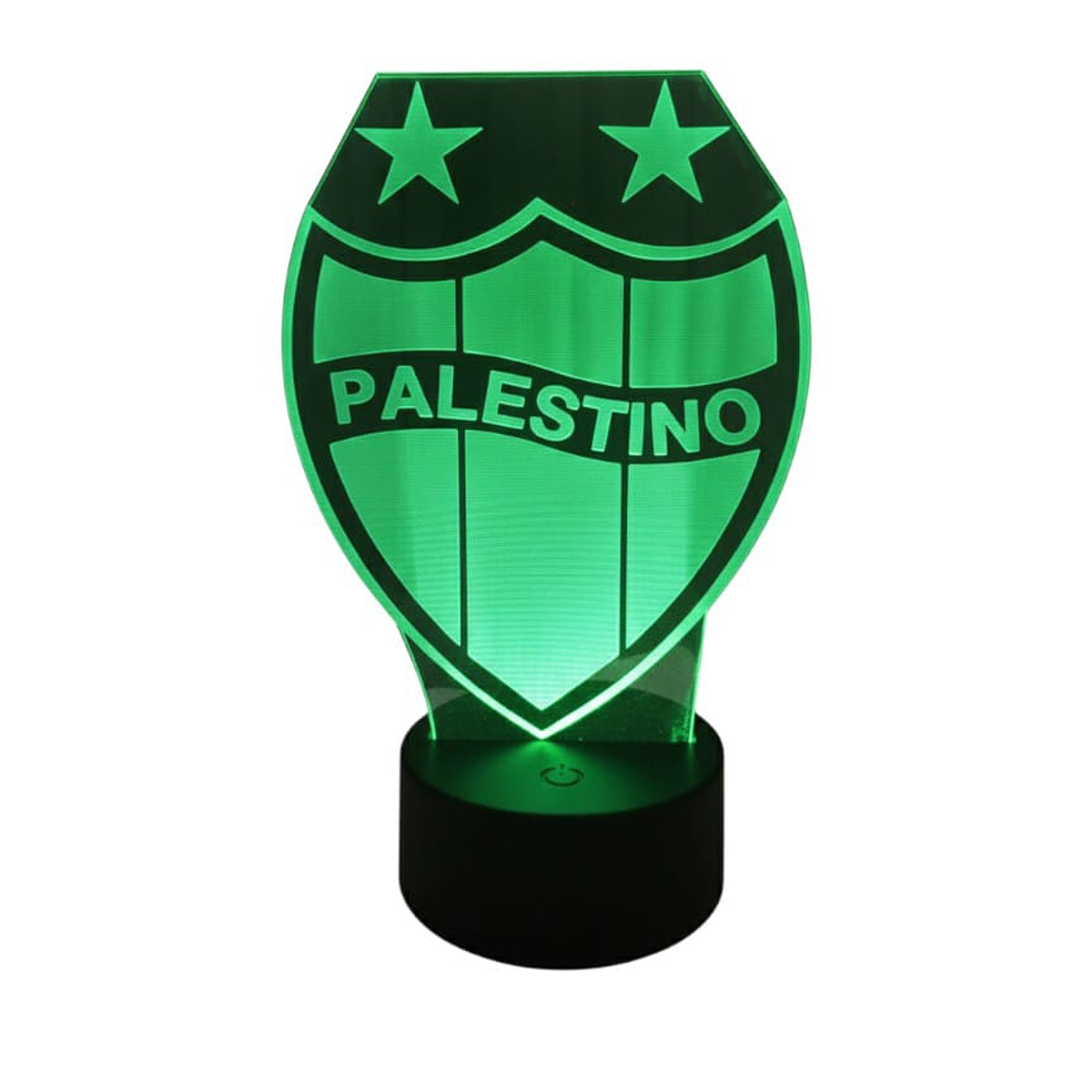 Lampara 3D Palestino de 7 colores 1