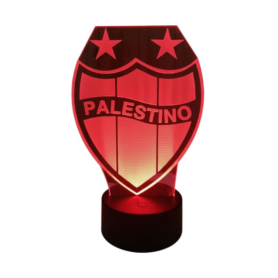 Lampara 3D Palestino de 7 colores 4