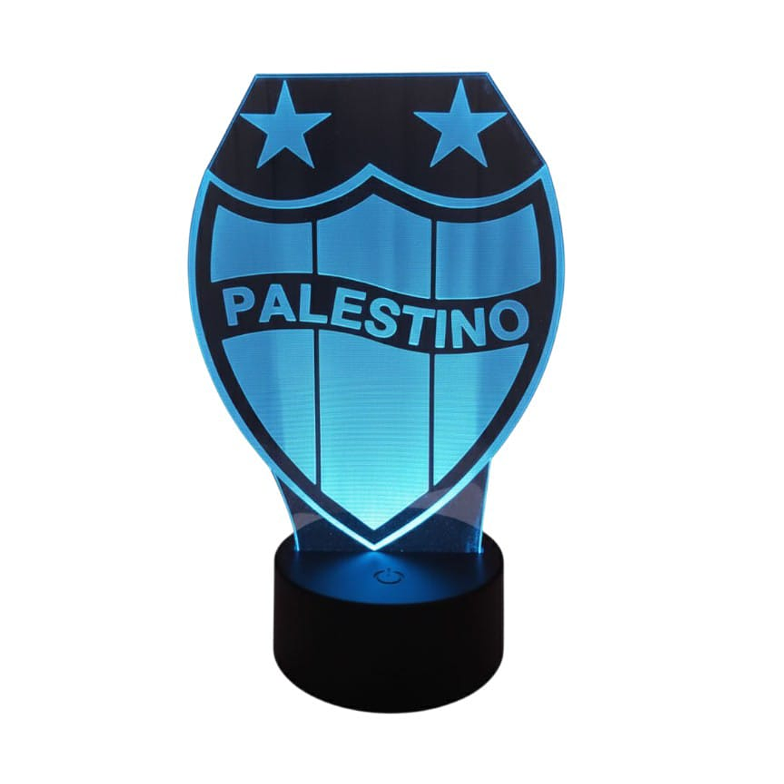 Lampara 3D Palestino de 7 colores 2