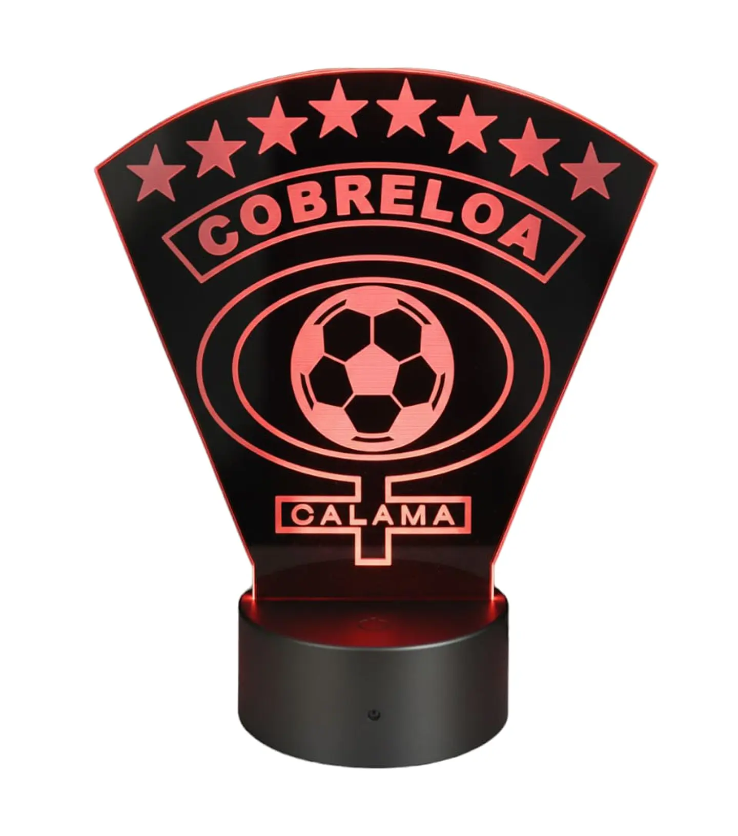 Lampara 3D Cobreloa de 7 colores 4