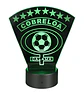 Lampara 3D Cobreloa de 7 colores - Miniatura 3