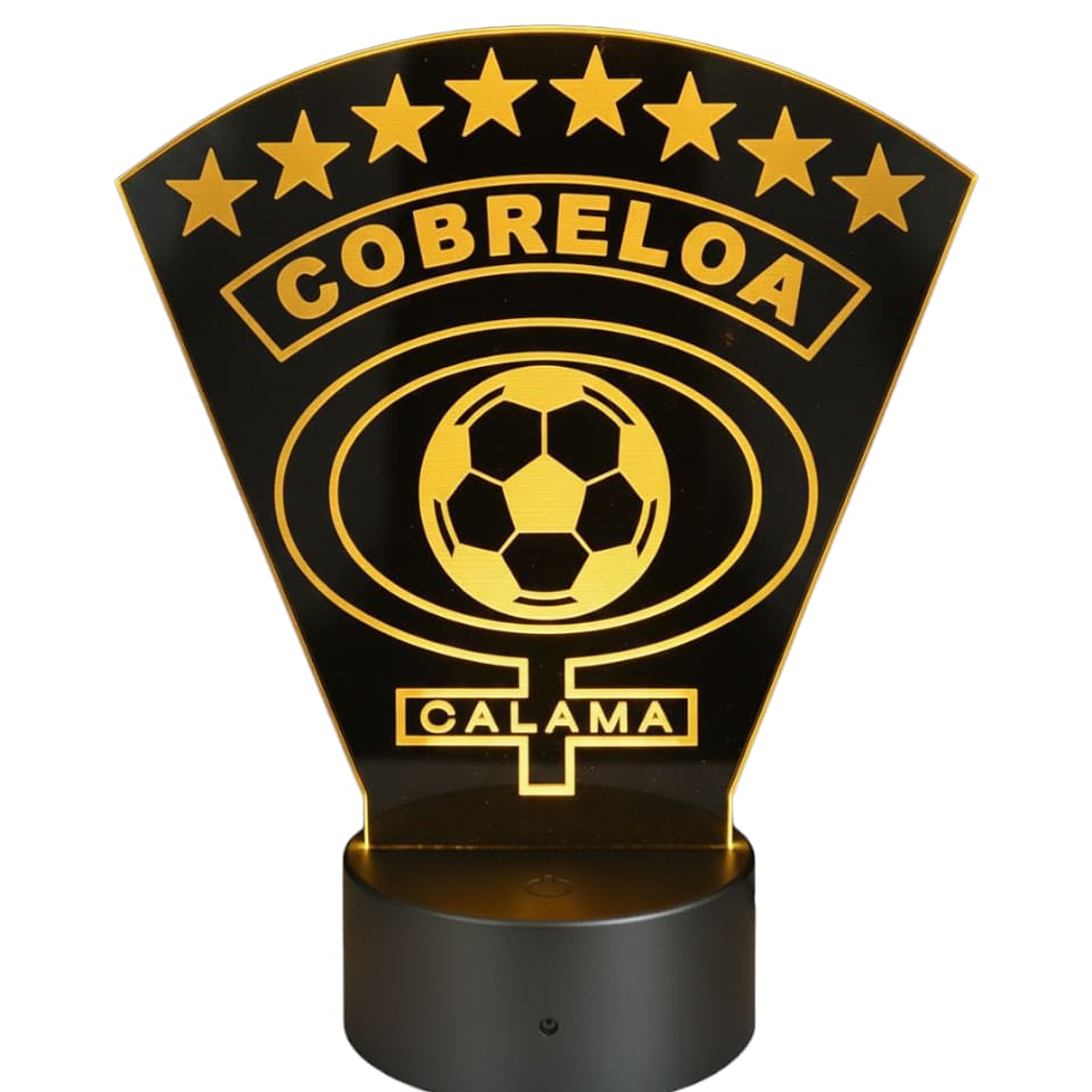 Lampara 3D Cobreloa de 7 colores 1