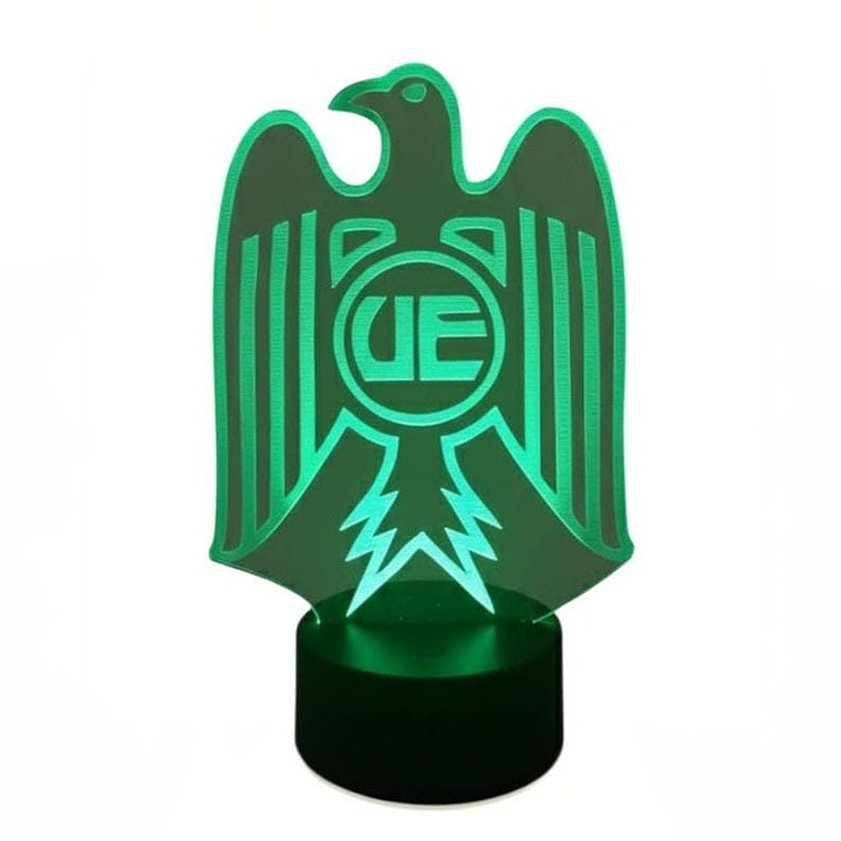 Lampara 3D Unión Española de 7 colores 3