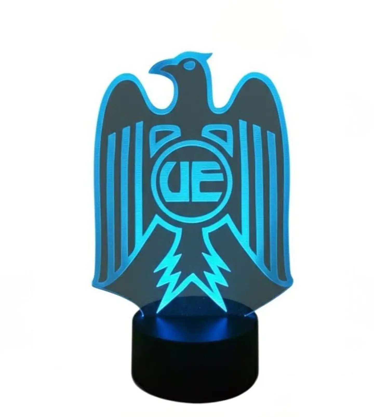 Lampara 3D Unión Española de 7 colores 2