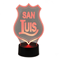 Lampara 3D San Luis de 7 colores - Miniatura 4