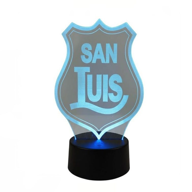 Lampara 3D San Luis de 7 colores 3