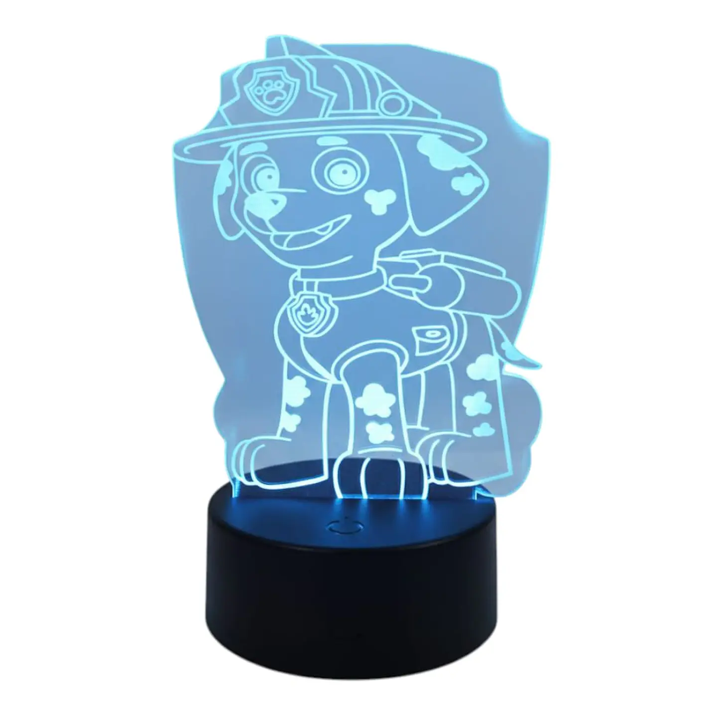 Lampara 3D Marshall Paw patrol 7 colores 3
