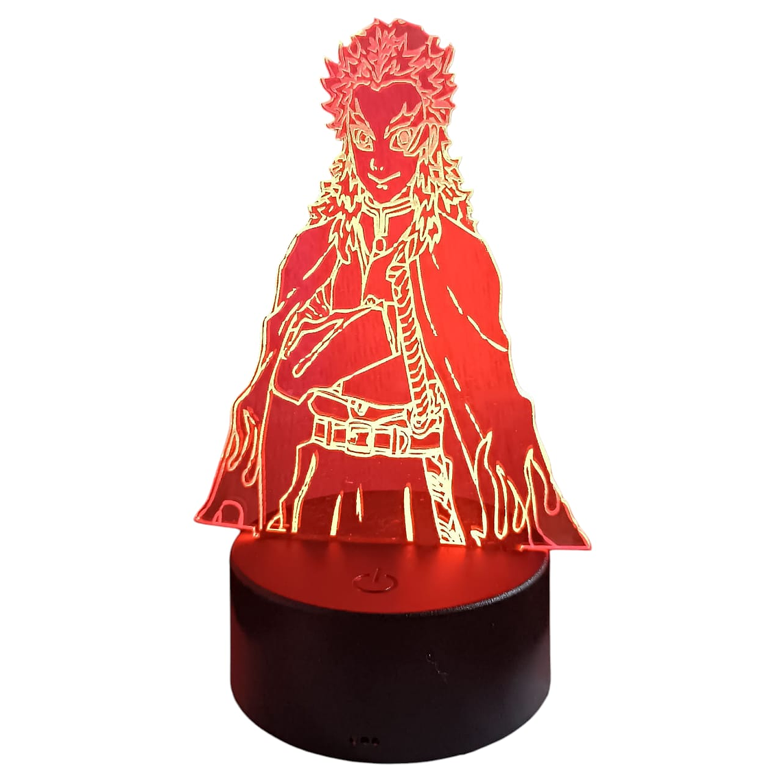 Lampara 3D Rengoku 7 colores 2