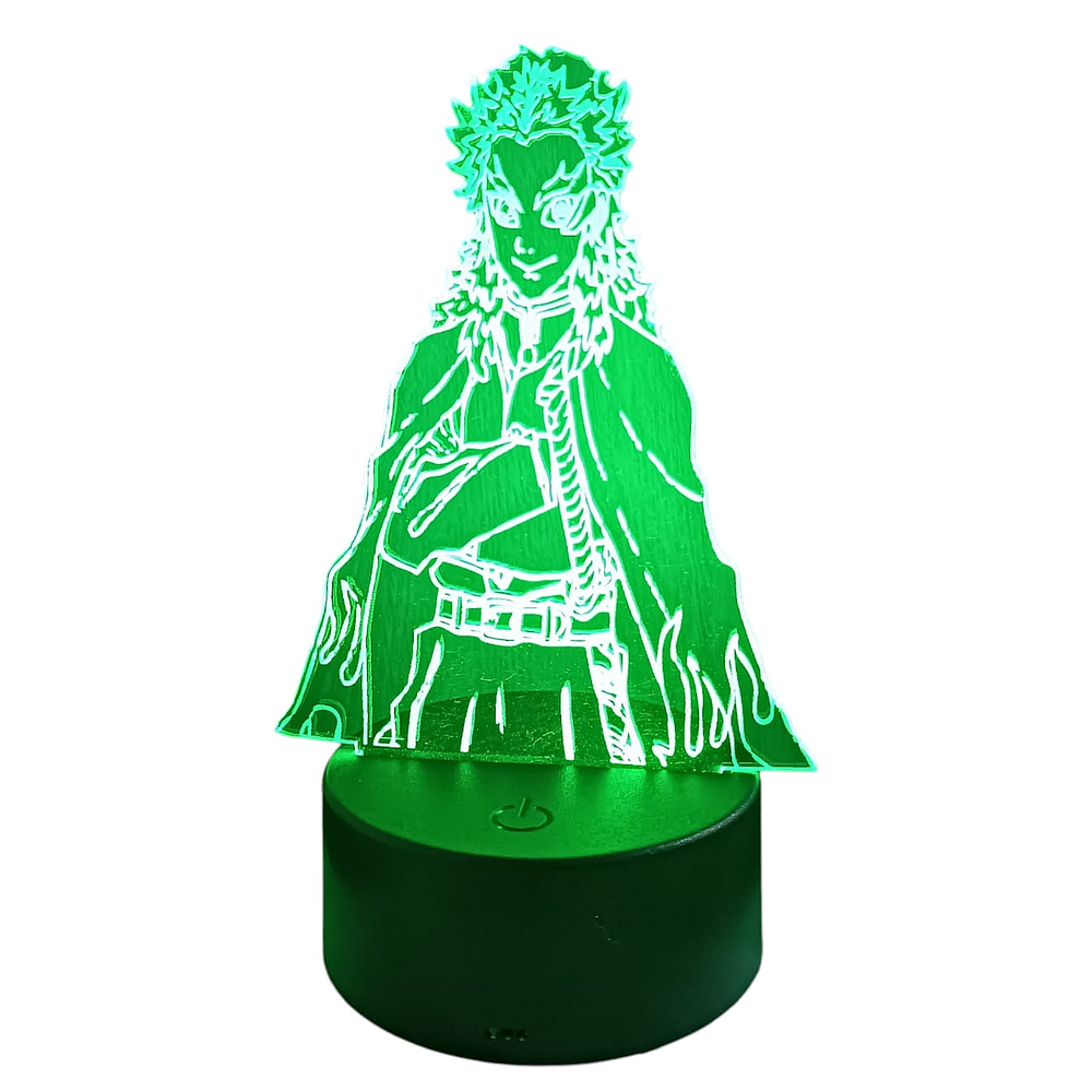 Lampara 3D Rengoku 7 colores