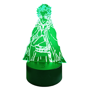 Lampara 3D Rengoku 7 colores