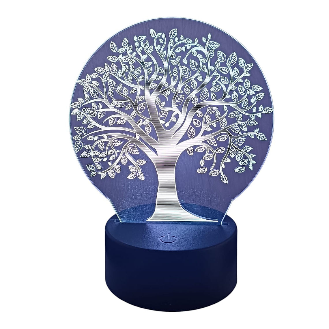 Lampara 3D Arbol De La Vida de 7 colores 2