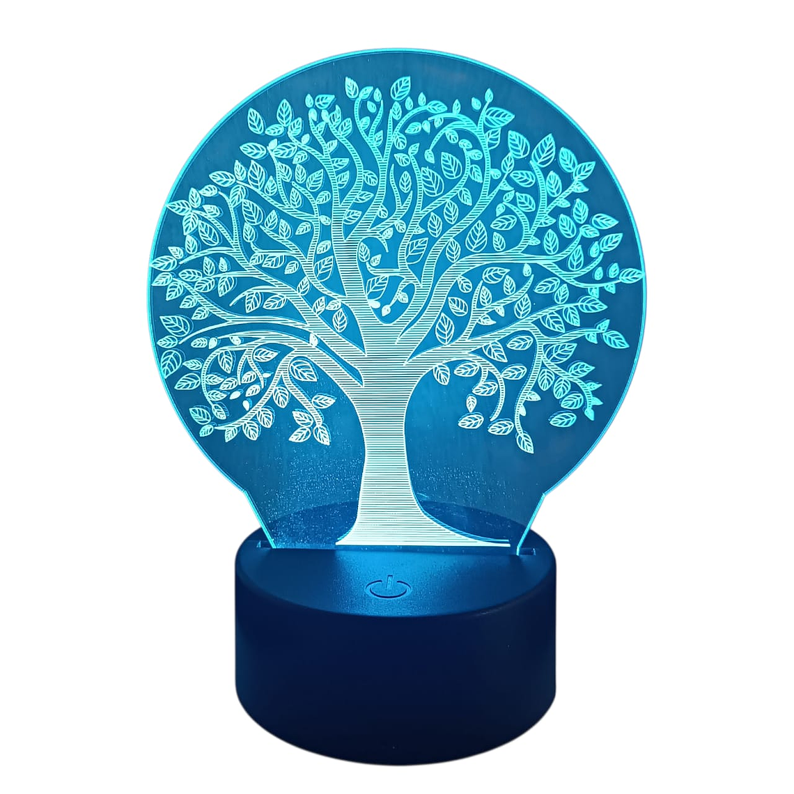 Lampara 3D Arbol De La Vida de 7 colores 1