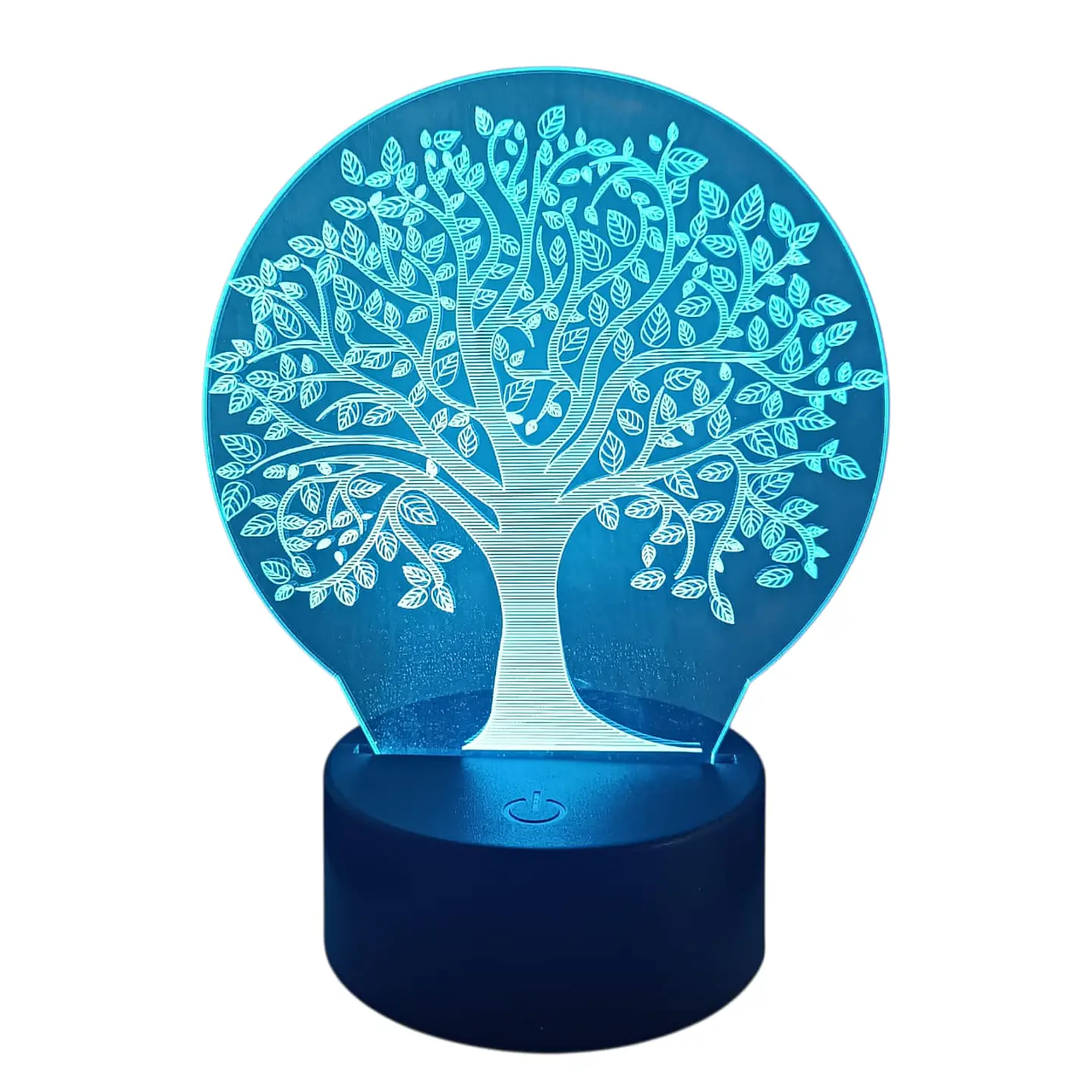 Lampara 3D Arbol De La Vida de 7 colores 1