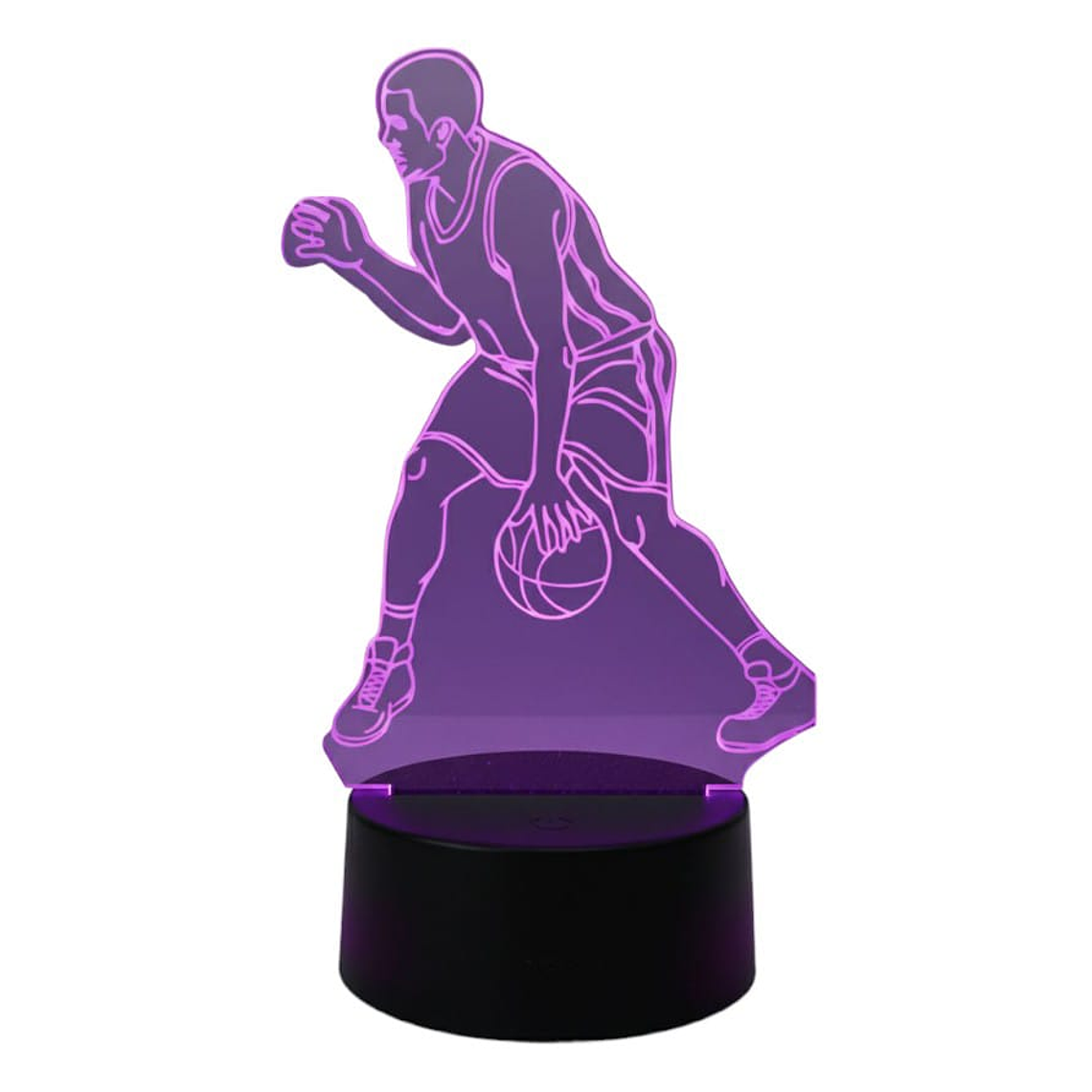 Lampara 3D Baloncesto de 7 colores 2