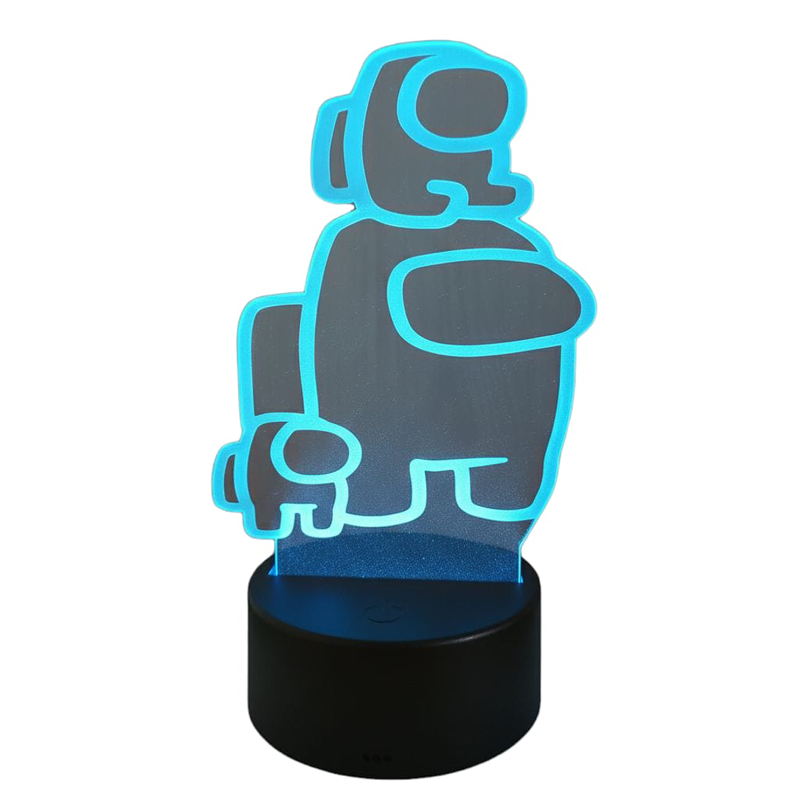 Lampara 3D Among Us 7 colores 3