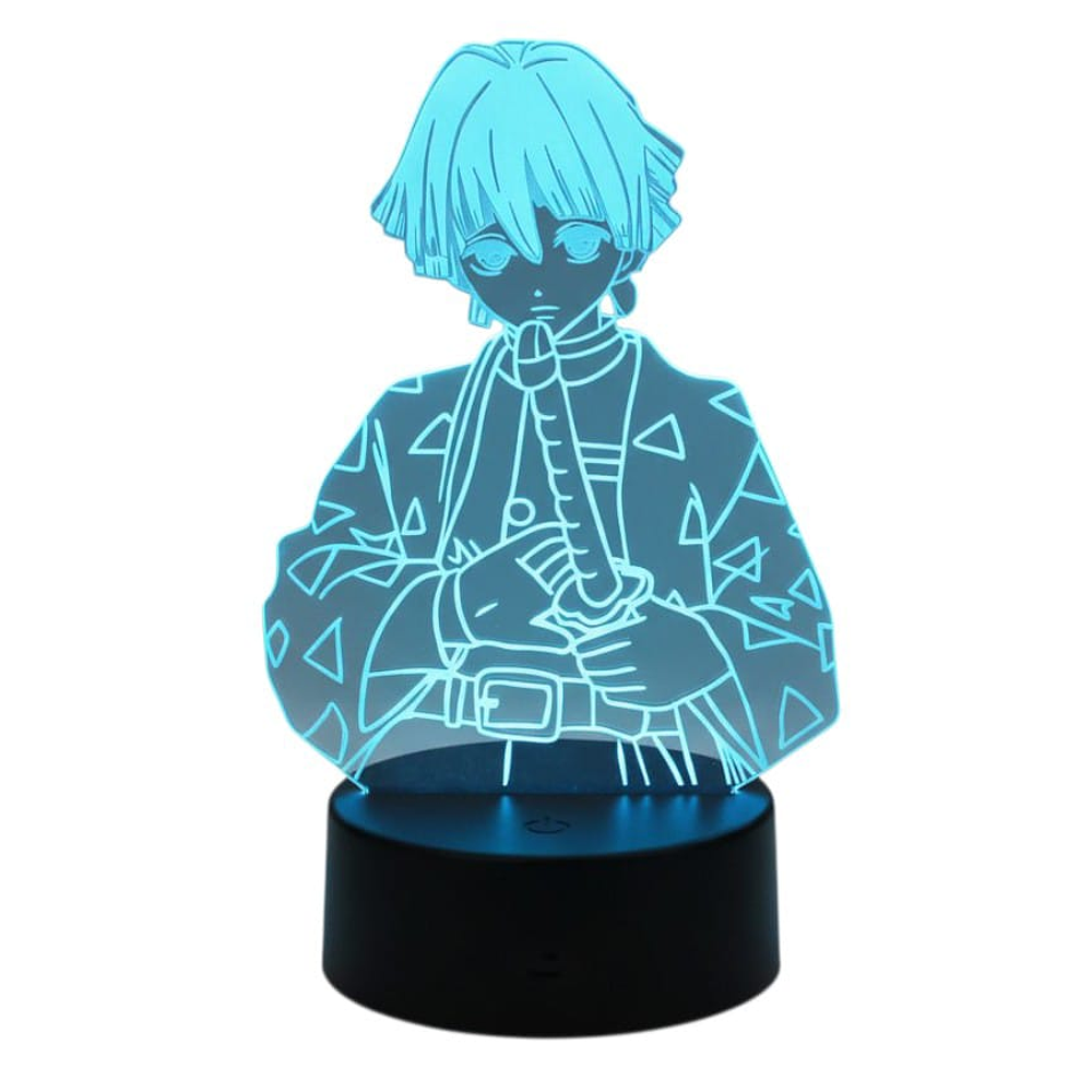 Lampara 3D Zenitzu Agatzuma 7 colores