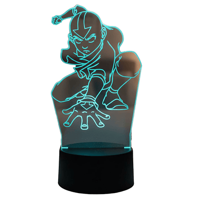 Lampara 3D Aang 7 colores