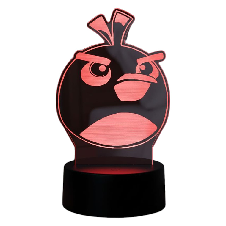 Lampara 3D Angry Birds 7 colores 1