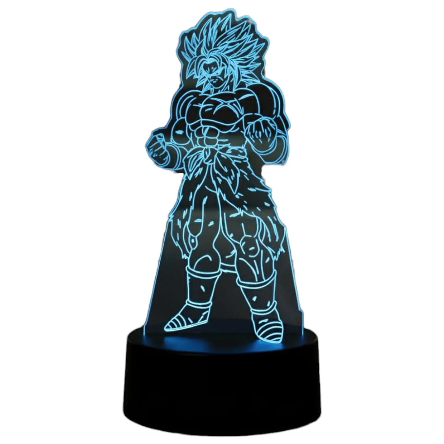 Lampara 3D Broly 7 colores 2