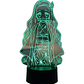 Lampara 3D Nezuko 7 colores - Miniatura 2