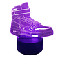 Lampara 3D Zapatilla LV de 7 colores - Miniatura 2