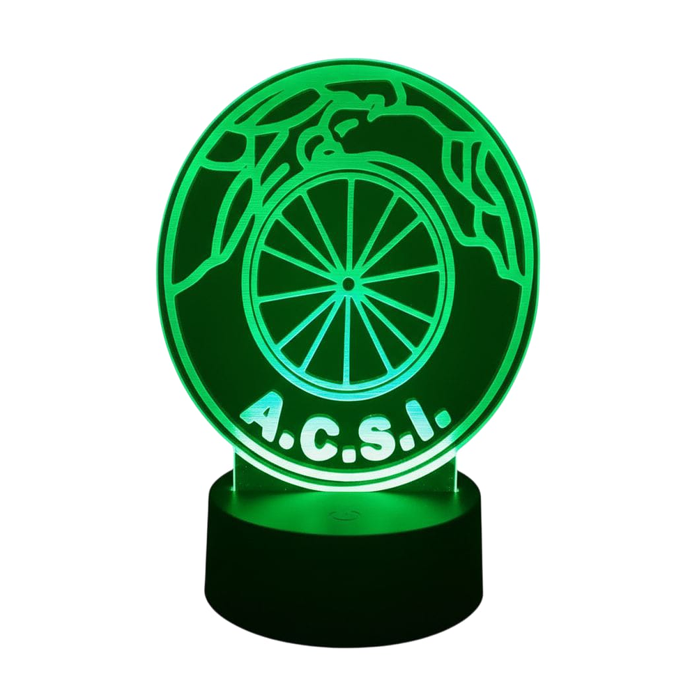 Lampara 3D Audax Italiano de 7 colores