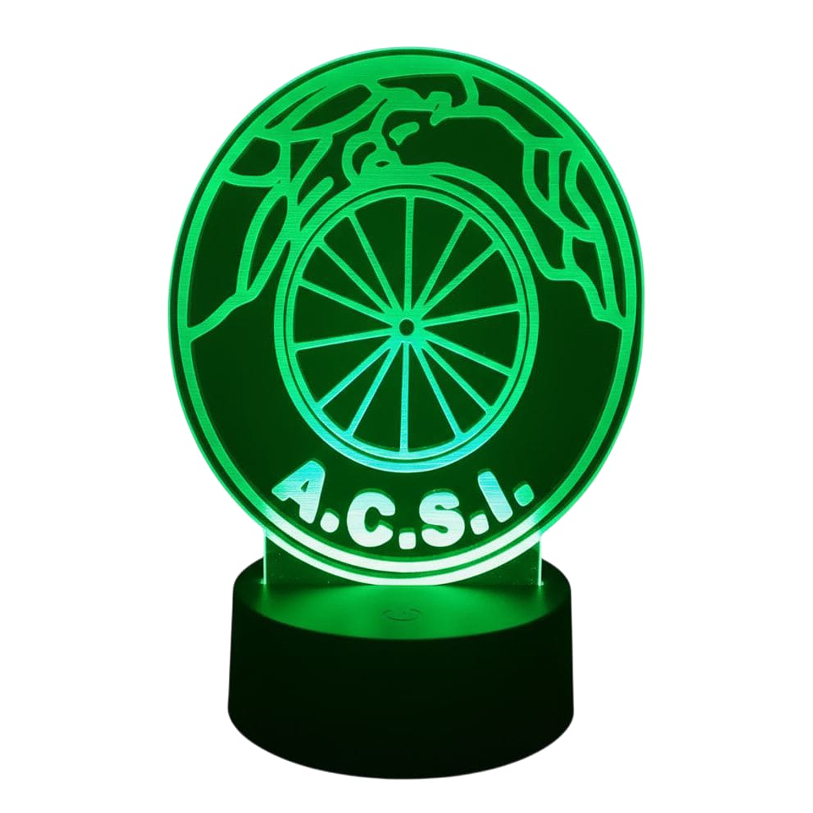 Lampara 3D Audax Italiano de 7 colores 1