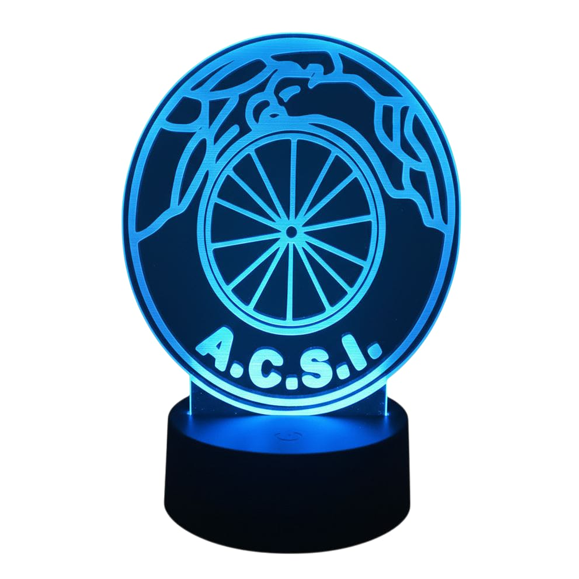 Lampara 3D Audax Italiano de 7 colores 2