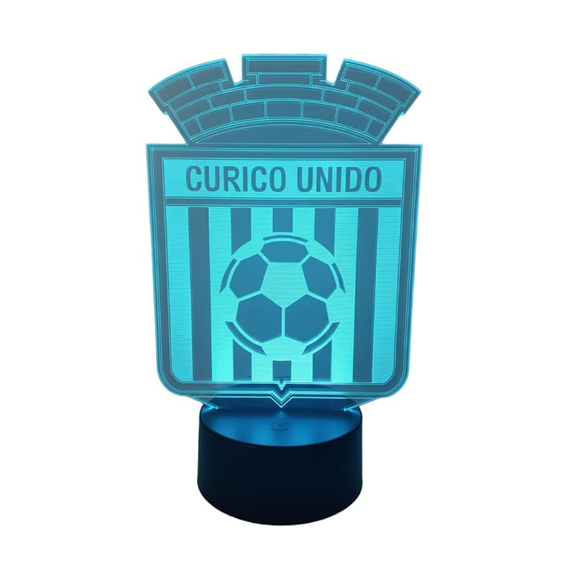 Lampara 3D Curicó Unido de 7 colores 2